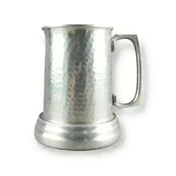 Sydney Opera House Australia Souvenir Aluminum Tankard Stein Mug Glass Bottom - Picture 3 of 6